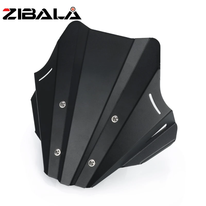 

For Honda CB1000R Neo Sports Cafe 2021-2022-2023-2024 CNC Motorcycle Windshield Extension Windscreen Spoiler Clamp-On Deflector