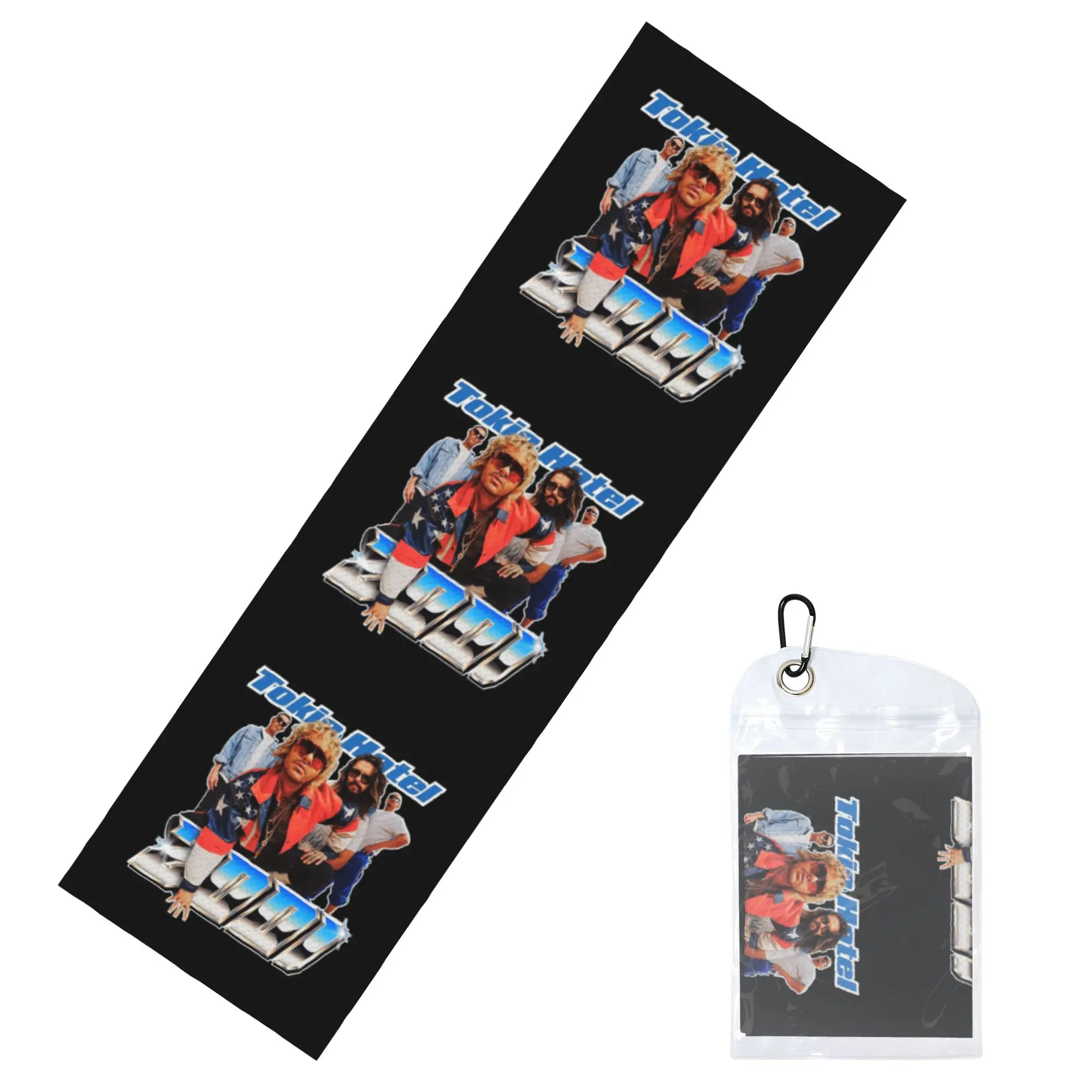 Tokio Hotels Heavy Metal Pop Rock Cold Exercise Towel  Yoga And Fitness Running Outdoor Activities Travelling Camping Towels