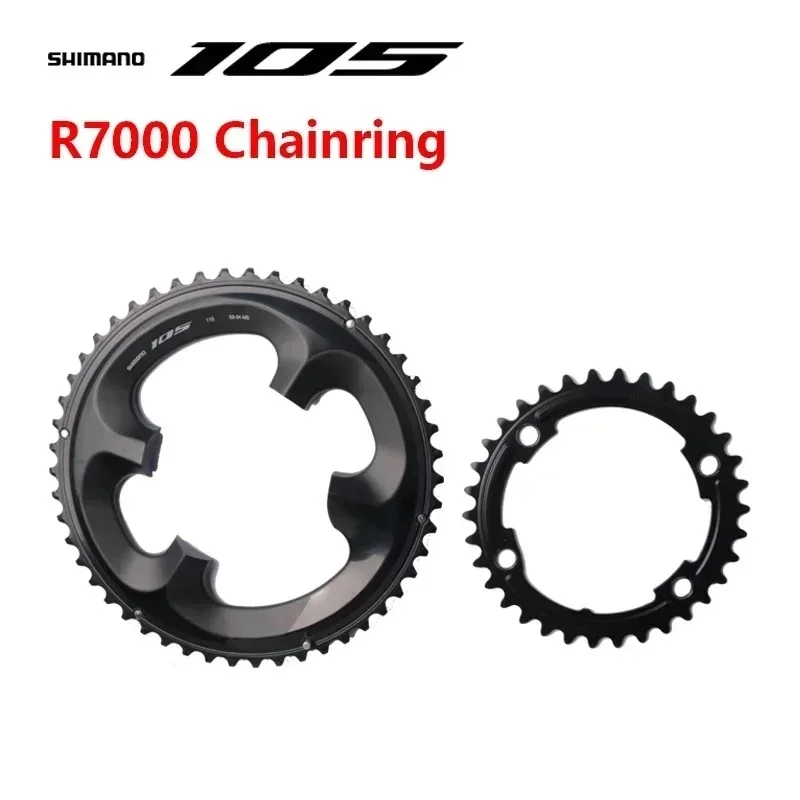 Shimano 105 R7000 Chainring Crankset Chainwheel 34T/36T/39T/50T/52T/53T/50-34T/52-36T/53-39T For Road Bike Original Shimano