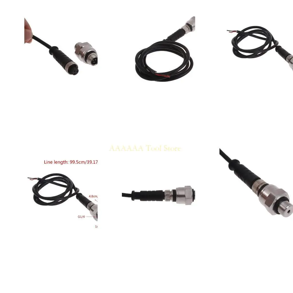 A2BE Auto Car G1/4 Cảm biến áp suất Transforter Bộ chuyển đổi áp suất phù hợp với công tắc thép không có dầu khí nước