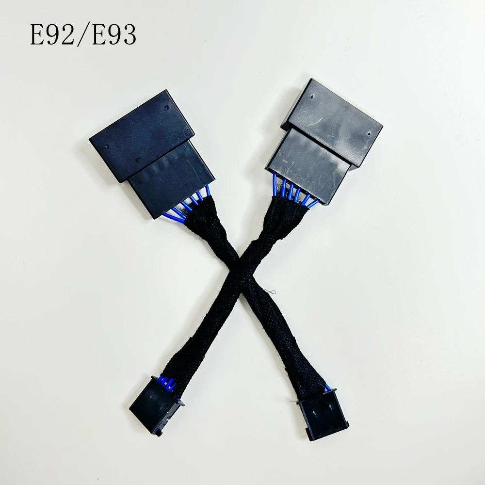 

E92/E93 B M W перед модель галогенных задних фонарей, модифицированных, позже светодиодные задние фонари, неразрушающая линия преобразования жгута проводов адаптера