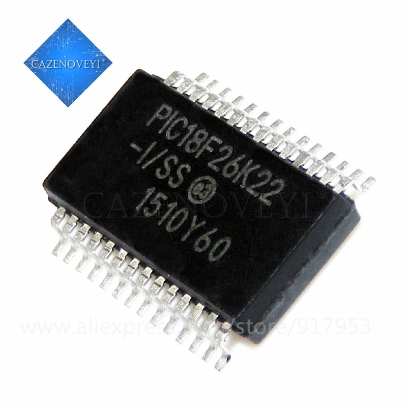 

10pcs/lot PIC18F26K22-I/SS PIC18F26K22 SSOP-28 Low-, High- Microcontrollers IC In Stock