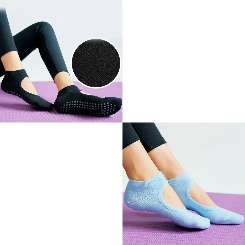 

Женские пилатесы носки с полными носками носки для лодыжки хлопковые носки для скольжения пилатесы для батутов для батутных Jome