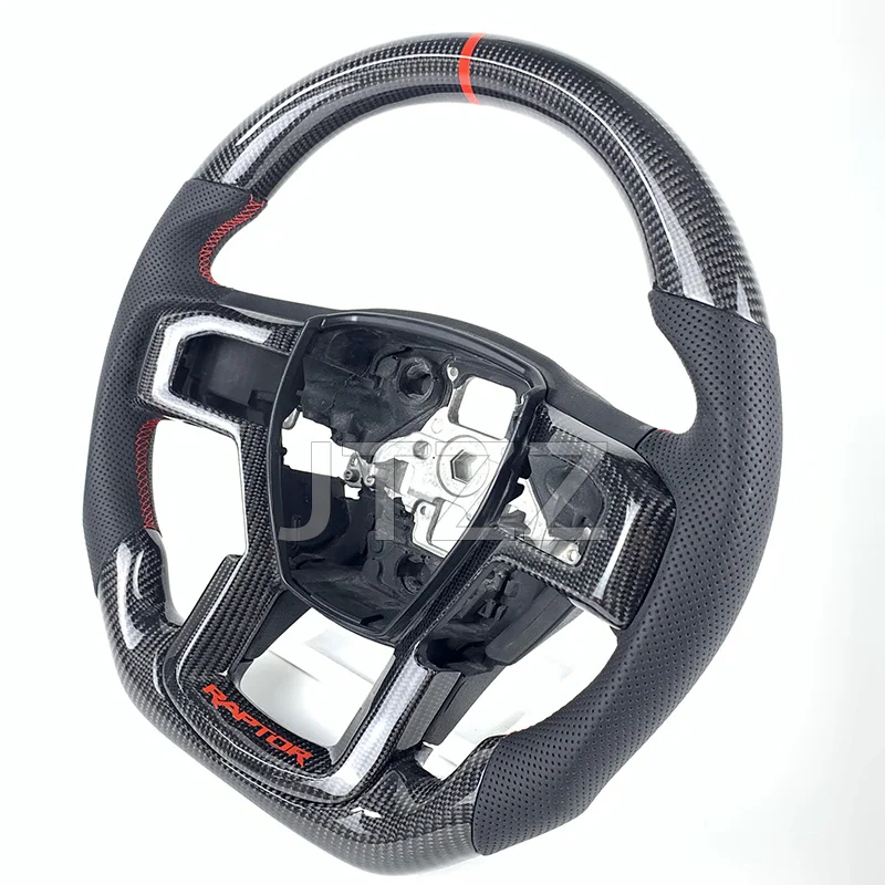 For Ford F150 F250 F350 Raptor steering wheel carbon fiber 2015 2016 2017 2018