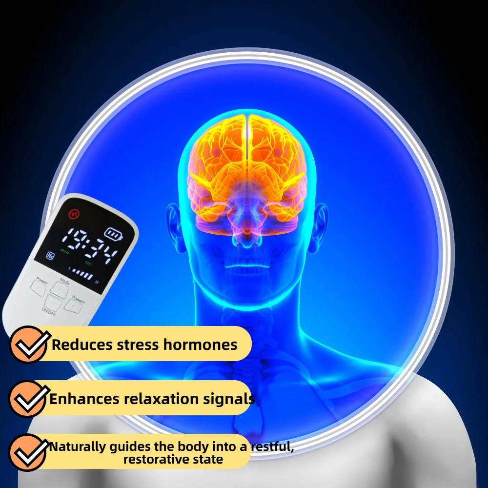 

Преимущество целевой нейронной цепи, зажим для стимуляции нервов аурикулярного нерва CES для адрес тревоги, хронического стресса и низкого уровня