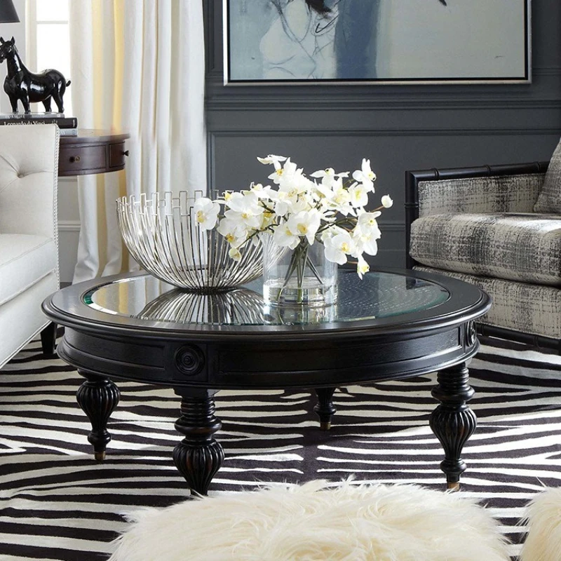 

Деревянные журнальные столики во французском стиле, модные минималистичные журнальные столики для проживания в семье, мебель для гостиной, дома Couchtisch Lscj