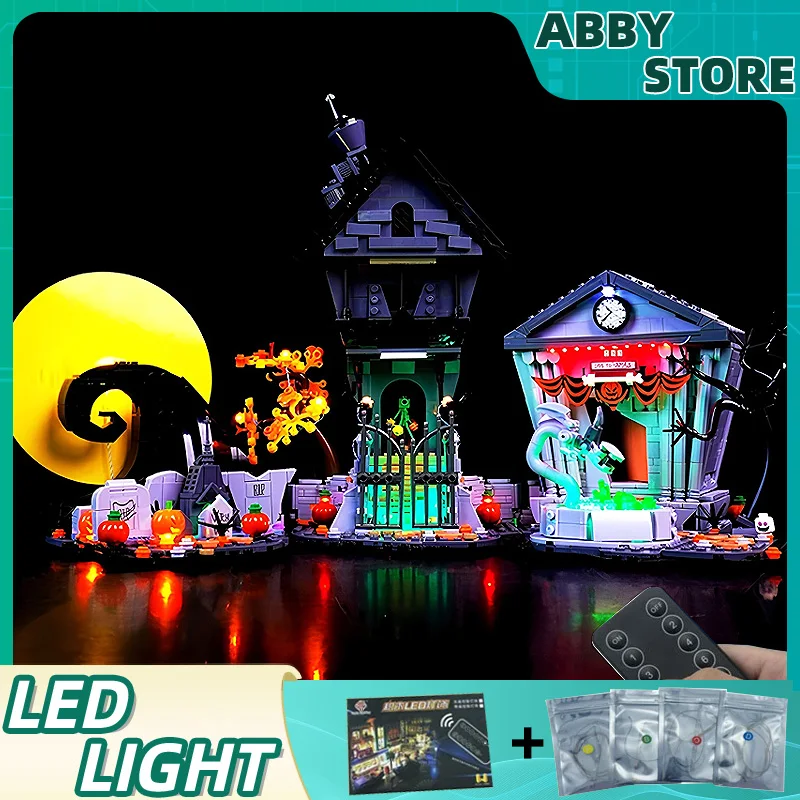 

DIY LED Light Kit For LEGO 21351 Christmas Eve Horror (Only LED Light,Without Blocks Model)