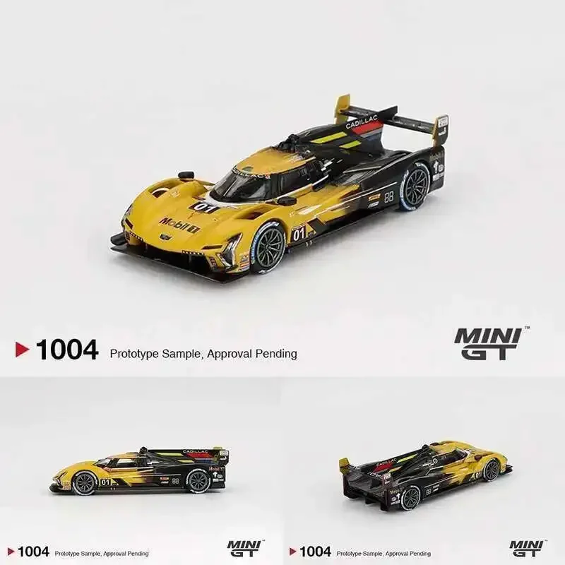 

MINIGT В наличии 1004 1:64 Racing 2024 Cadillac V Series.R # 01 Cadillac литая под давлением модель автомобиля, коллекция игрушек