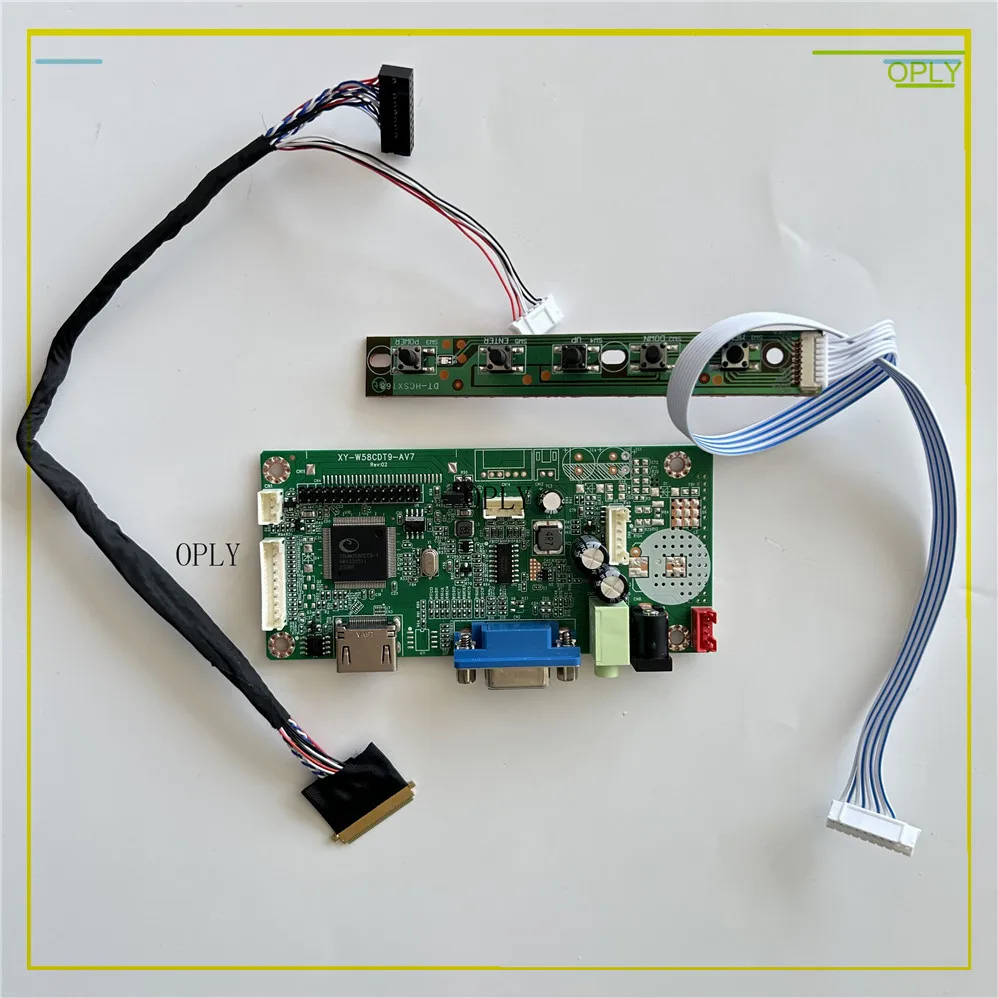 58C Controller board for LTN156AT20 LTN156AT20-F01 LTN156AT20-P01 15.6inch 1366X768 LED panel screen monitor HDMI-Compatible VGA