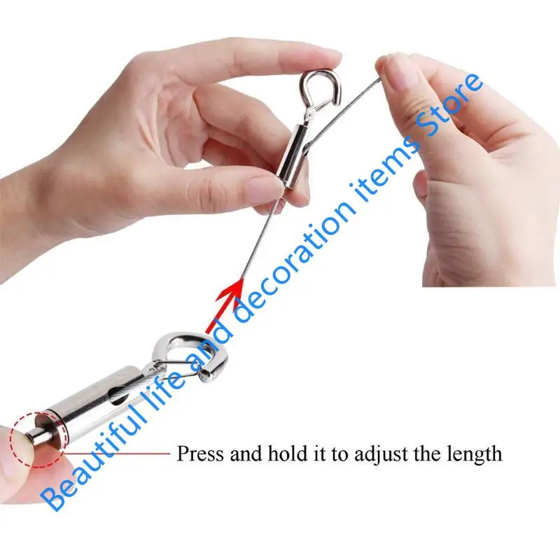 XX9B Stainless Steel Suspension Wire Barbecue lanyard Bearing capacity 20kg/40lbs