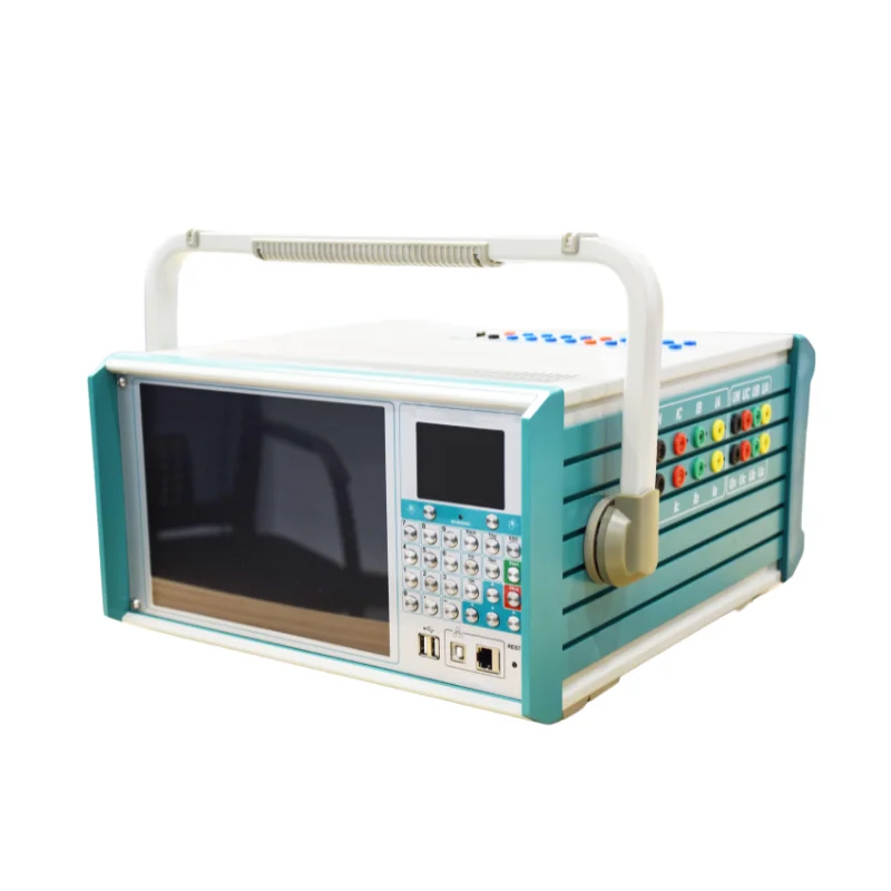 Gold seller Wrindu RDJB-1600M High Accuracy Protective Relay Test Set 6 Phase Electrical Protection Relay Tester  Relay Test Kit