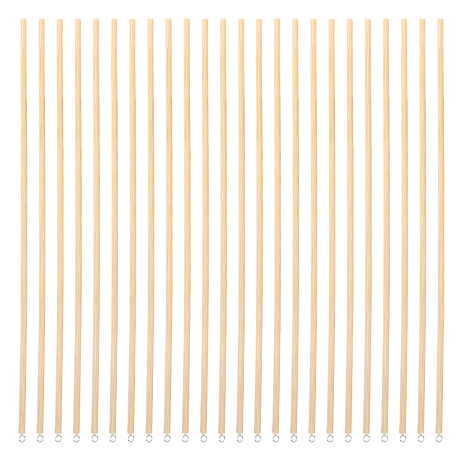 

50Pcs Puppet Arm Movement Control Rods DIY Wooden Shadow Puppet Sticks Light Yellow 25Cm Hand Operating Rods DIY Craft School