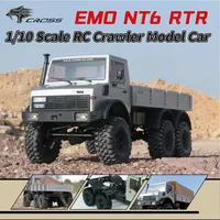 CROSS RC EMO NT6 6WD 6X6 RTR 1/10 RC-Remote Control Electric Car, Off-Road Toy for Adult and Kids