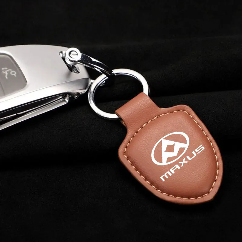 Car smart key case cover portachiavi portachiavi in pelle PendantFor SAIC Maxus T60 T70 T90 Pickup D60 D90 D20 G50 G10 G20 V80 V90