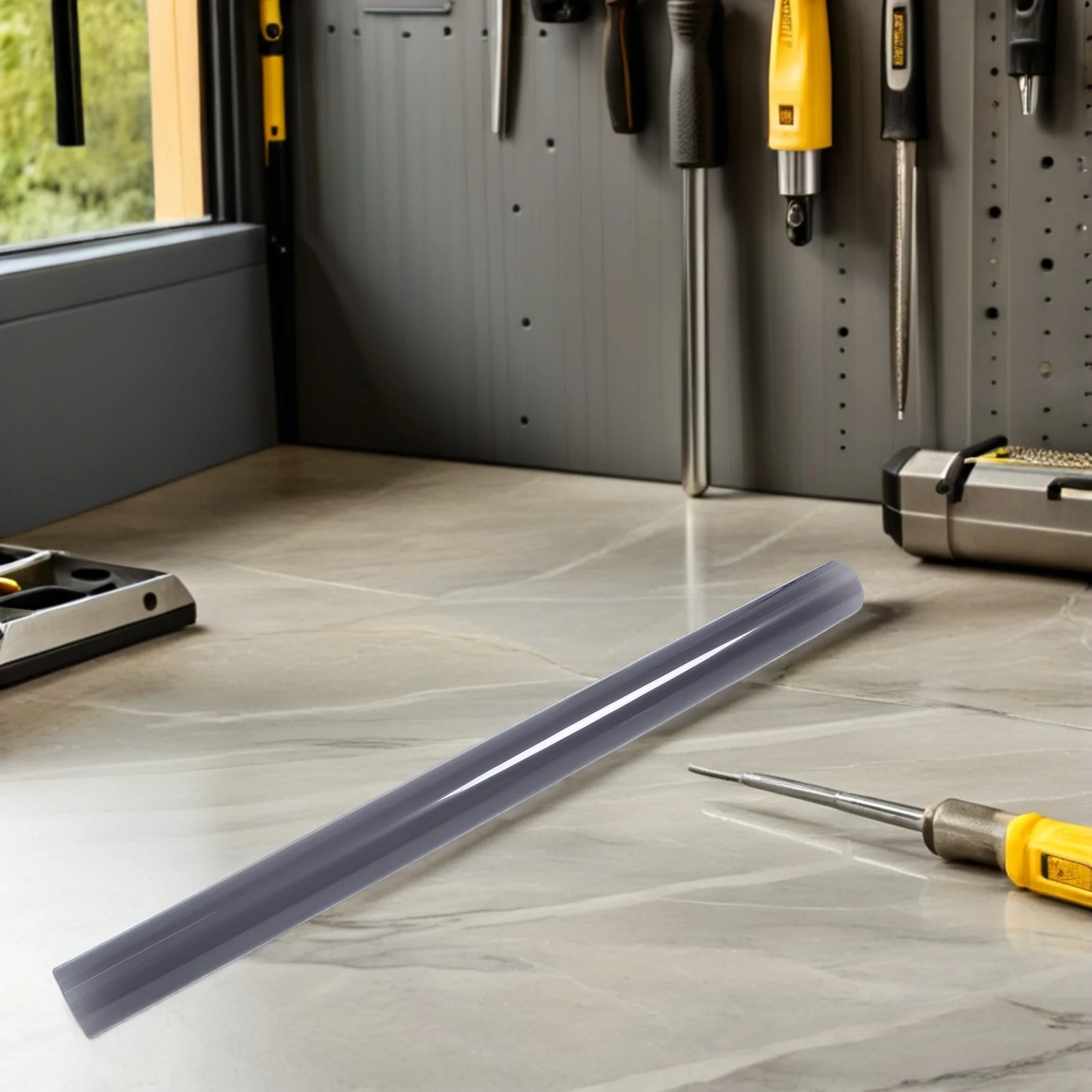 انفجار قلادة غطاء المصباح الاكريليك أنبوب ضوء الناشر لورشة المرآب سقف الإضاءة معلقة غطاء مصباح مصباح أنبوبي #3