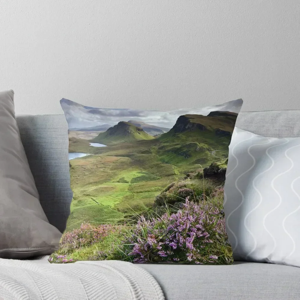 Scotland: My Bonny Heather Throw Pillow Custom Cushion Cushions For Children pillow