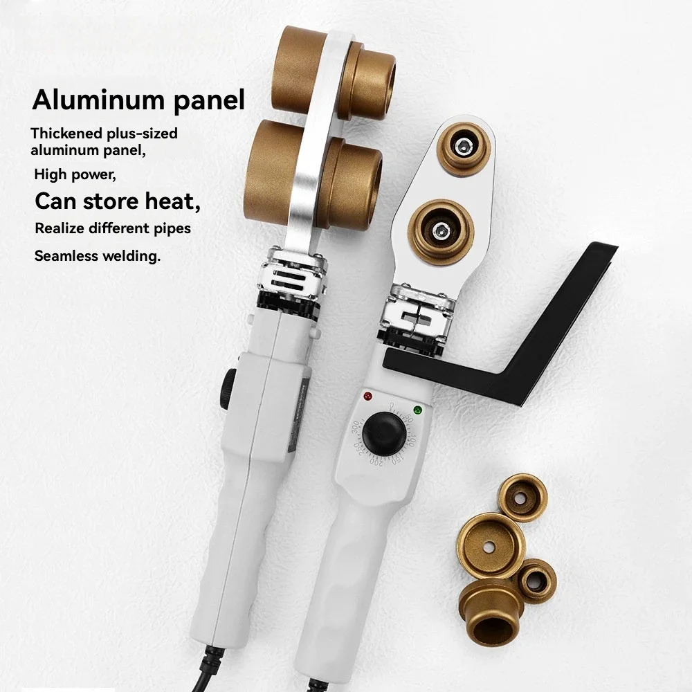 Butt welding machine, hot melt machine, adjustable temperature PPR water pipe hot melt welding machine die head