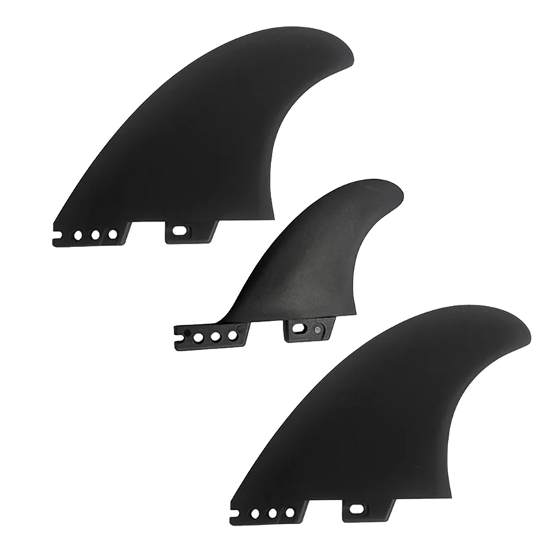 Surfboard Fibreglass Fin for FCS II Double Tab Surf Boards Shortboard Surfboard Fin Surfing Accessory