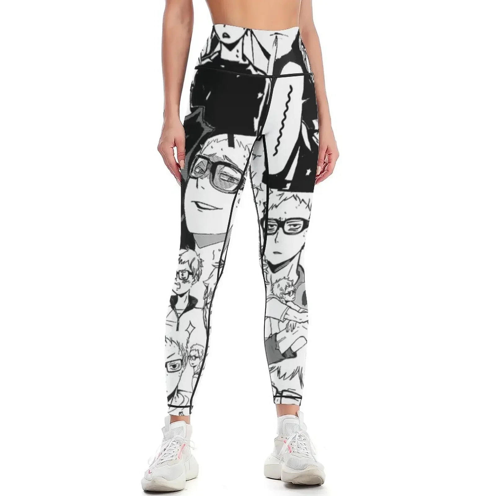 

Tsukki Leggings Women's sports pants Fitness woman gym womans Tight fitting woman Womens Leggings