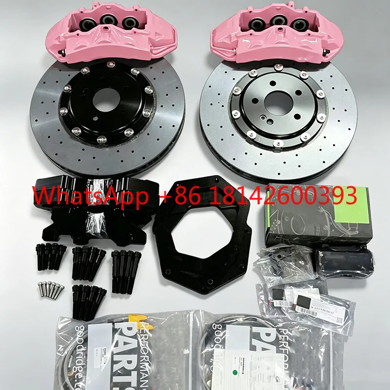 Front 10 Piston Rear 4 Piston Electronic Parking Big Brake Caliper Kit Custom Modified Brake System for Luxury Off-road Vehicles