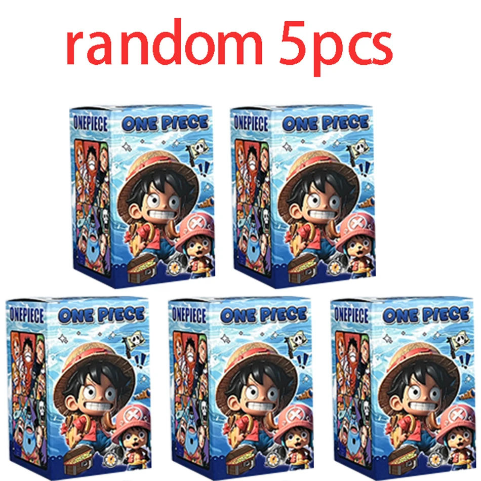 1-12 Stück Blindbox Anime One Piece Figur Luffy Roronoa Zoro 6cm Q-Version Actionfigur Niedliches Spielzeug Schreibtischdekoration Modell Geschenk – Detail 28