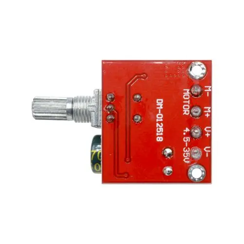 1/5/10 قطعة 5A 90 واط PWM وحدة تحكم سرعة المحرك DC-DC 4.5 فولت-35 فولت قابل للتعديل سرعة منظم التحكم محافظ التبديل 24 فولت #6