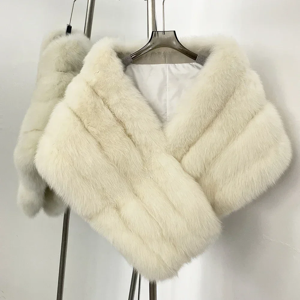 OFTBUY Dame Natürliche Waschbären Pelzmantel Kleidung Schal Warme 2025, Winter Top Kleidung Mode Echtpelz Mantel Tippet Weibliche Pelz Jacke