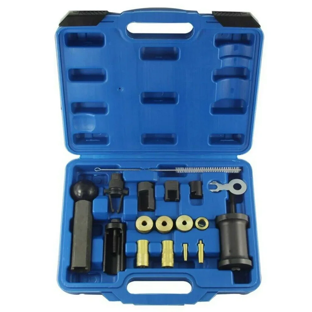 Fuel Injector Puller Removal Set Injector Seal Installer Tool For Audi VW 1.2 1.4 1.6 1.8 2.0 2.7 3.0 3.2 3.6 V6 4.2 V8 FSI TSI