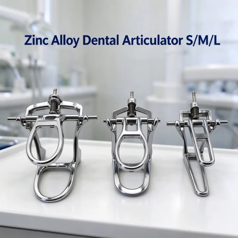 Dental Zinc Alloy Articulator Small Medium Large for Complete Denture & Simple Partial Denture Teeth Setup Lab Supply
