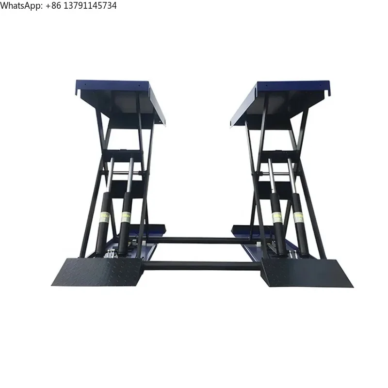 

2026 sell Portable 3000kg/3500kg/4000kg 1.2m/1.4m Mid Rise Car Scissor Lifts Hydraulic 110v/220v/380v for Home Garage