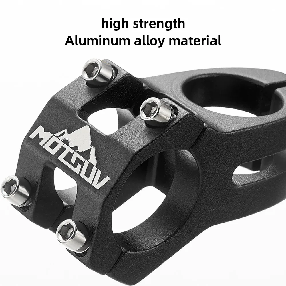 Bike Stem Downhill Short Stem for Mountain Bike - Lightweight Hollow Stem