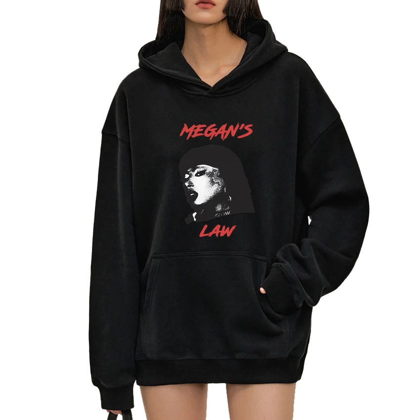 Personalized Megan Thee Stallion music Graphics Hoodie Men Women vintage hip hop streetwear Unisex Fleece Long sleeve Sweatshirt