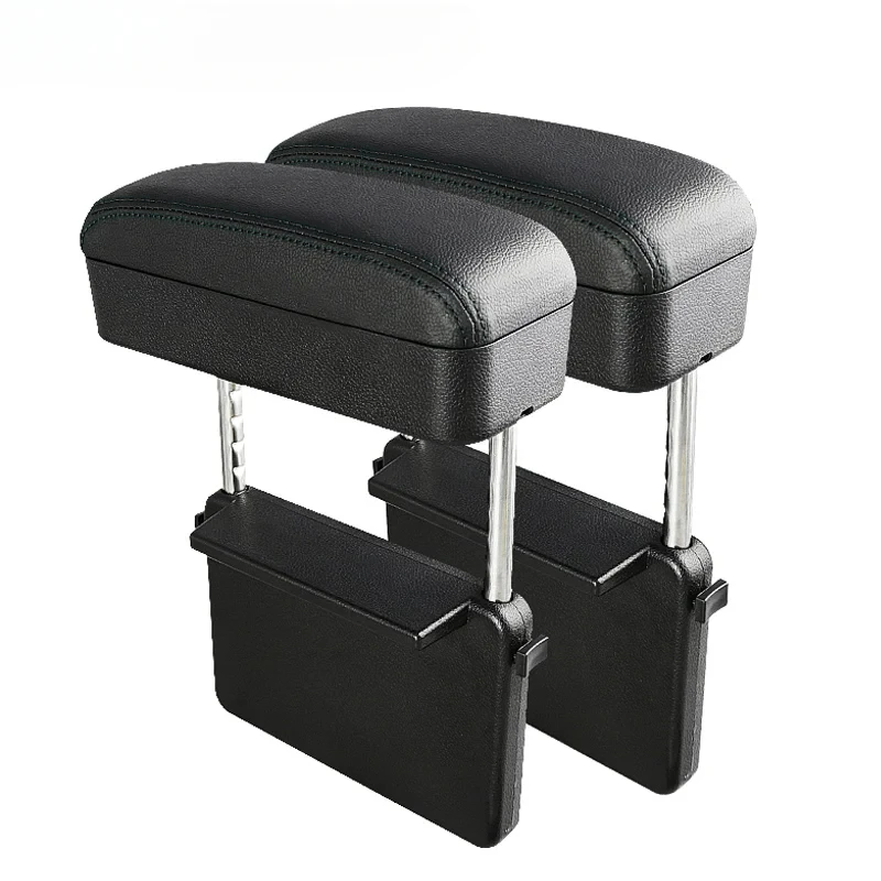 

Car Armrest Box Elbow Support Adjustable Car Seat Gap Organizer Arm Rest Box for Cars Auto Accessories Armrest Cushion Universal