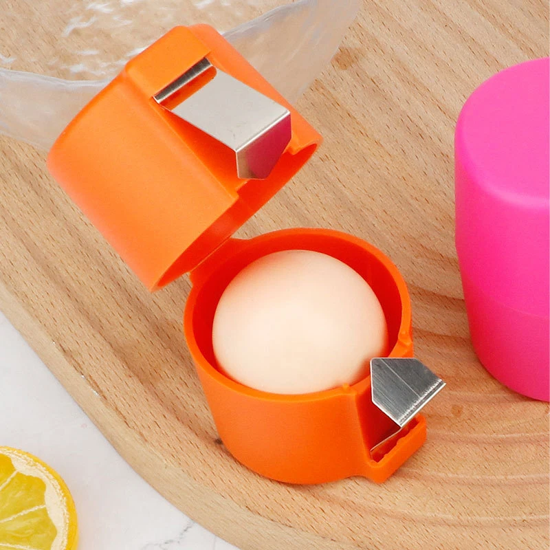 Portable Egg Cracking Tool For Home Kitchen Eggshell Separator Handheld Eggshell Opener Kitchen Baking Tools Egg Cutting Tool
