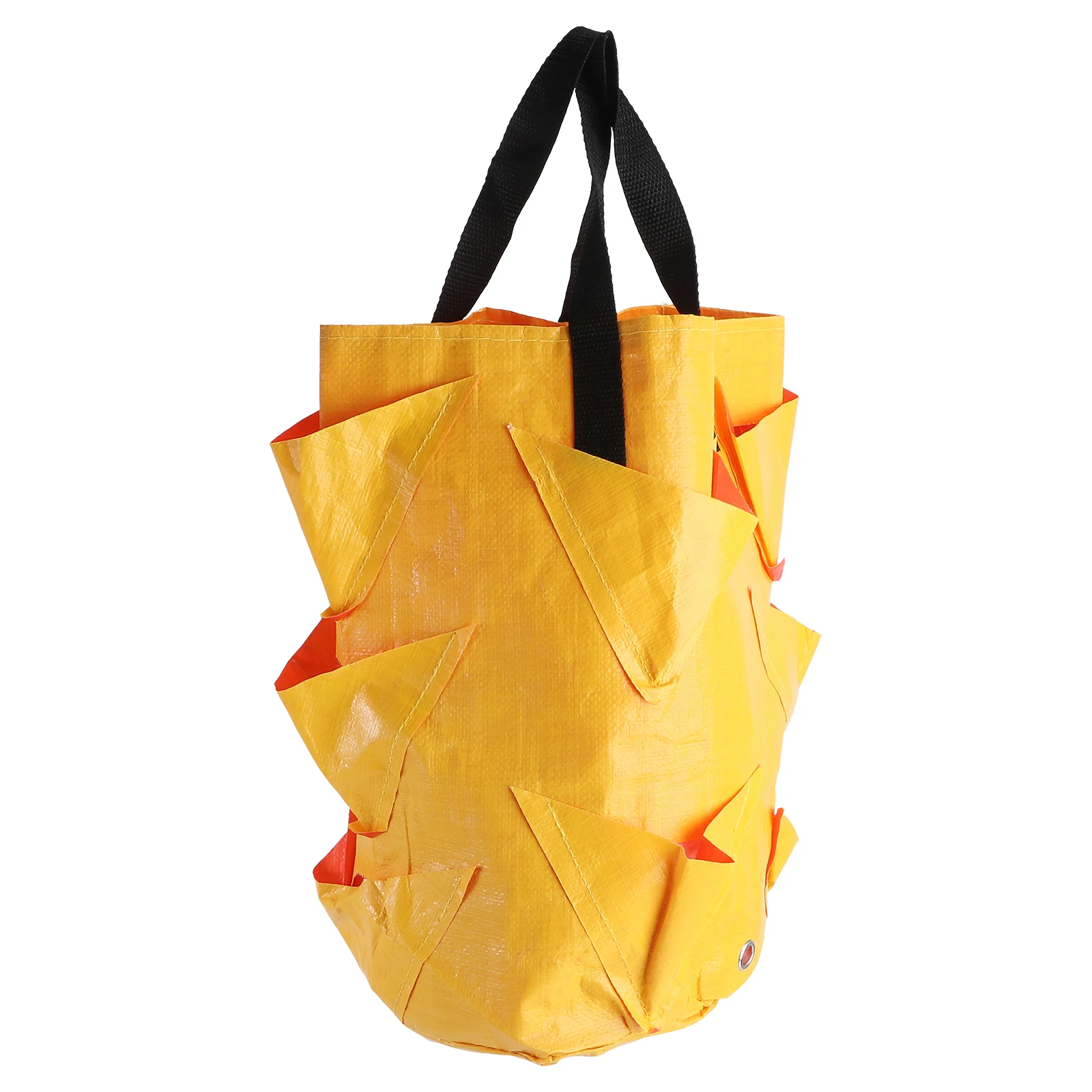 

1Pcs Strawberry Hanging Plant Bag Pe Large Multi Pockets Wall Hanging Planter Space Saving Vertical Garden Plant Grow Bag