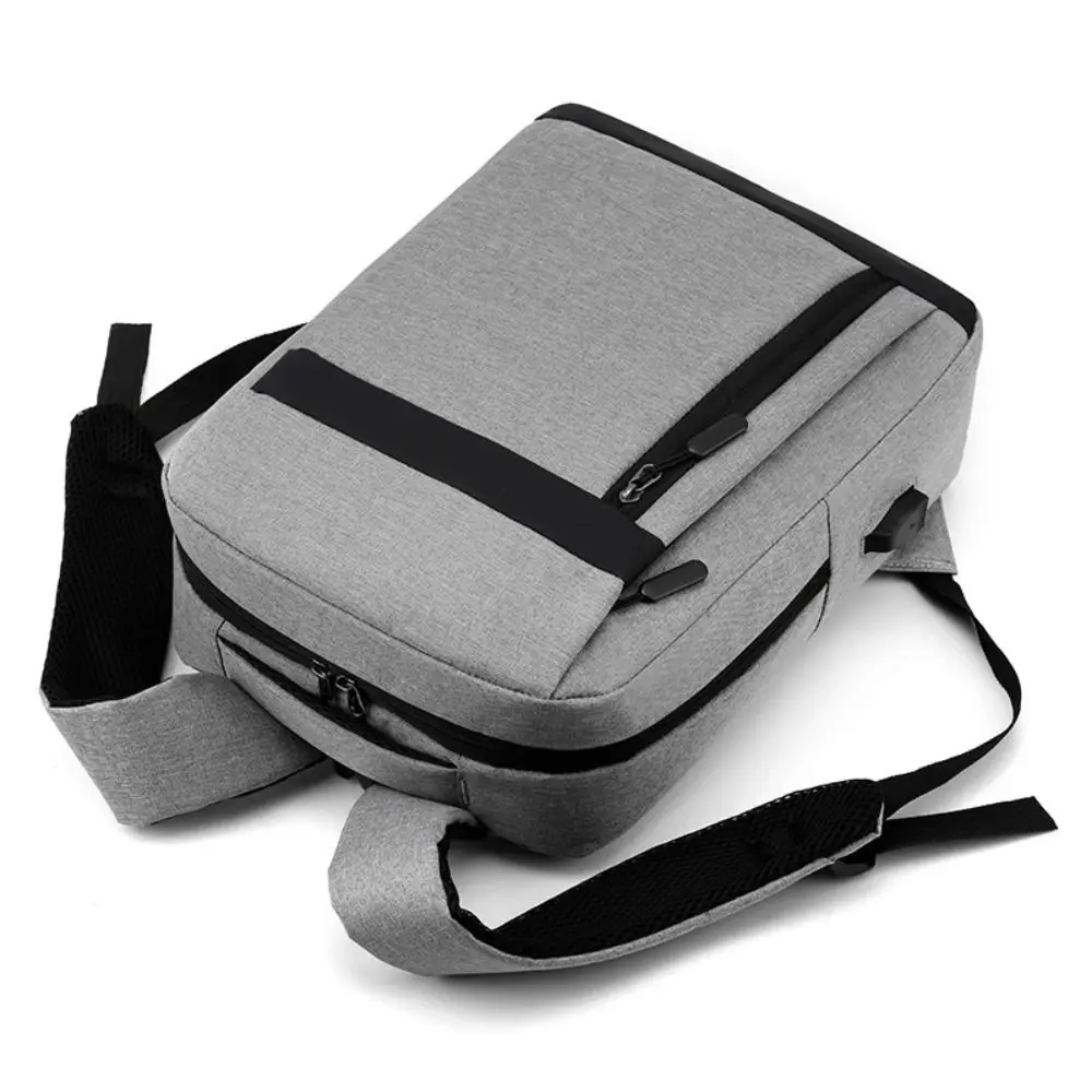 Casual Large Capacity Nylon Backpack Multipockets Canvas Student Backpack Student Handbag Laptop Shoulder Bag Travel