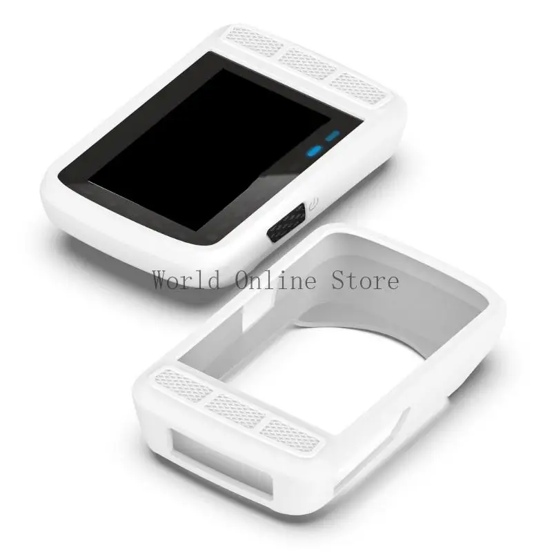 Custodia silicone resistenza all'impatto per ELEMNT ROAM2 Cicling Schermo Protector Meccanismo rilascio rapido
