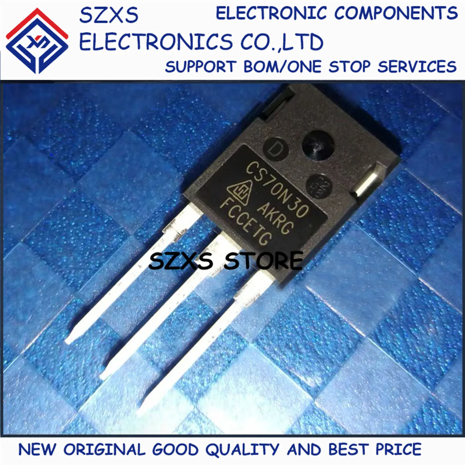 

New Original 10Pcs CS70N30 CS70N30AKRG TO-247 70A 300V MOSFET Field Effect Transistor In Stock Good Quality