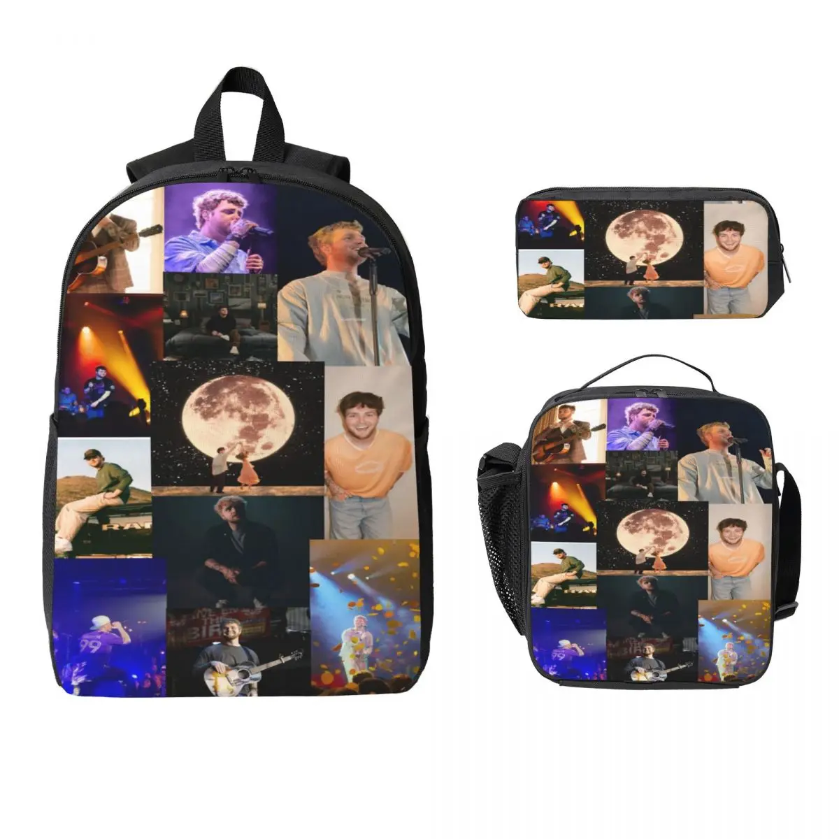 

Альбом Alex Warren, поп-музыкальный детский рюкзак, ланч-бокс, сумки для ручек для мальчиков и девочек, рюкзаки, школьная сумка, набор книг