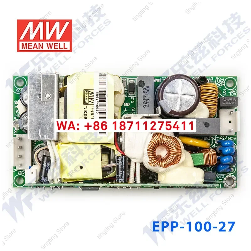 Mingwei EPP-100-27 100W power supply 27V3.71A substrate PCB bare board DC PFC voltage regulator Taiwan