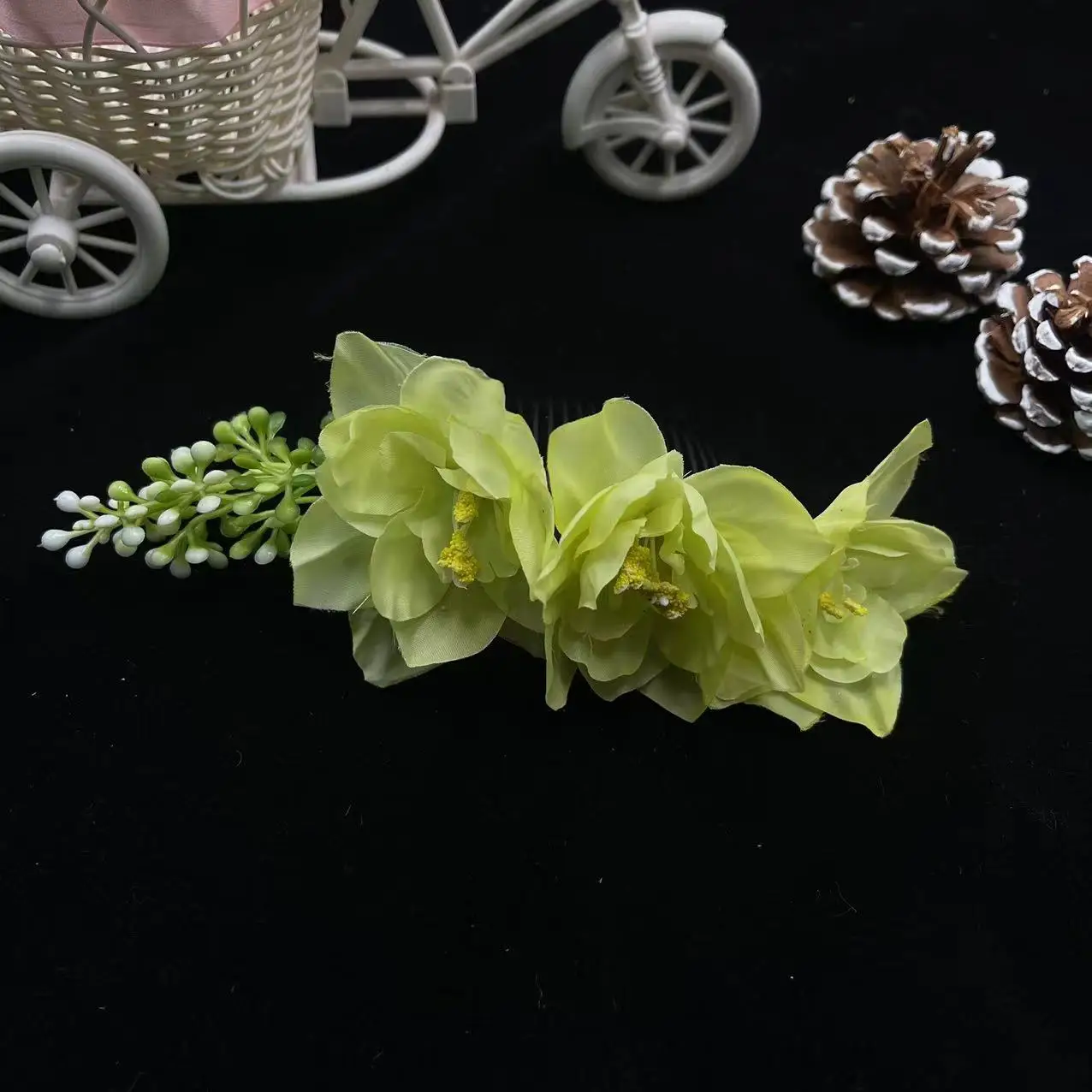 Casamento cabeça flor