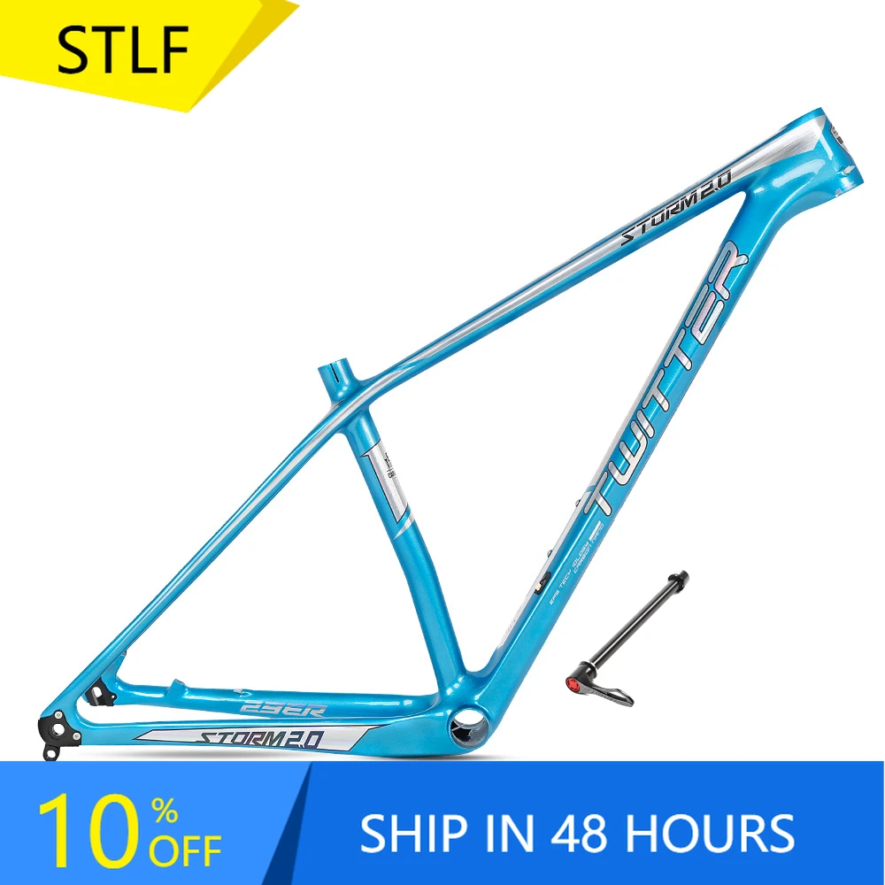 

STLF TWITTER Factory Direct Bicycle Parts Thru Axle 12*148 Carbon Mountain Bicycle Frame 29er Mtb Bicycle Frame for Carbon Mtb