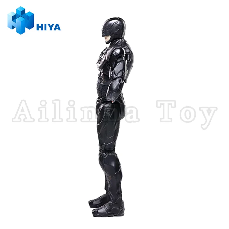 HIYA 1/18 4inch Action Figure Exquisite Mini Series ROBOCOP 2014 Battle Damage ROBOCOP Anime For Gift