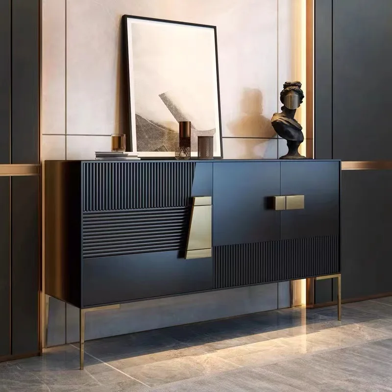 Light luxury minimalist entrance cabinet Home partition cabinet Shoe cabinet Modern simple