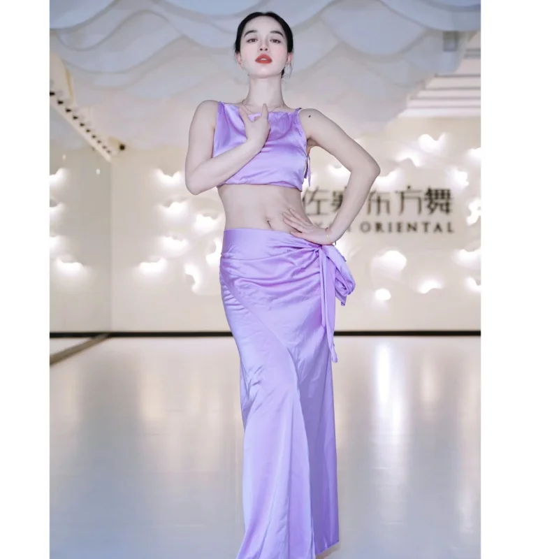 ชุดเต้นระบำหน้าท้อง ปี 2025 ชุดแสดงขั้นสูง สำหรับผู้ใหญ่ ผู้หญิง ชุดเซ็กซี่มีเสน่ห์ ชุดทีมเต้น ชุดฝึกซ้อมเต้นระบำแบบตะวันออก