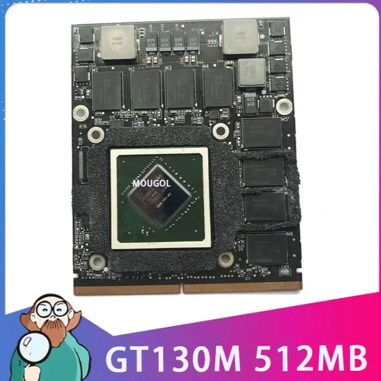 

GeForce GT130M GT 130M G94-701-A1 VGA Graphic Video card 512MB for Apple Imac Early 2009 24" A1225