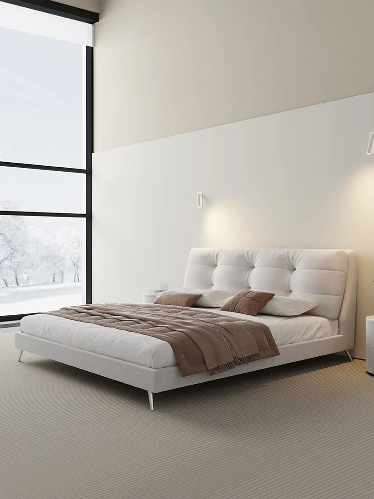 

Технология ловли кошек, тканевые кровати-облака, коробка для кровати, светильник, роскошные тканевые кровати, тканевая кровать из цельного дерева