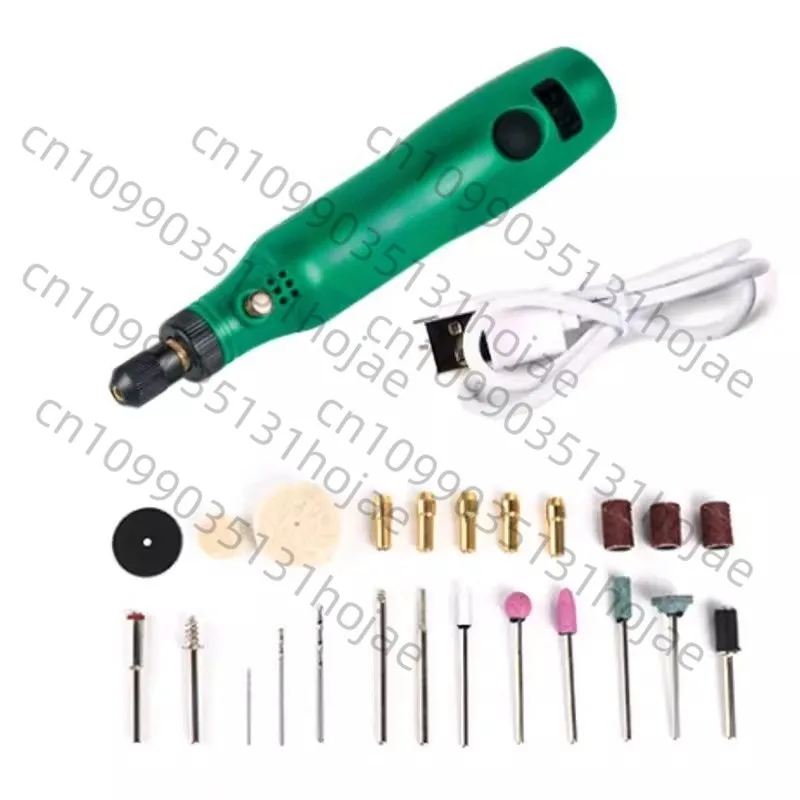 

Wireless Rotating Electric Small Hand Drill Woodworking Engraving Pen DIY Jewelry Metal Glass Mini Charging