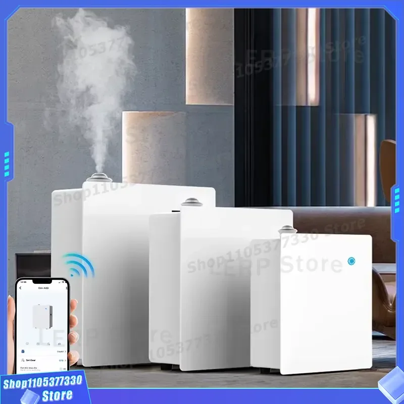CNUS S600 Large Commercial Waterless HVAC Aromatherapy Diffuser for Office Hotel Lobby Air Scenting System Professional Grade