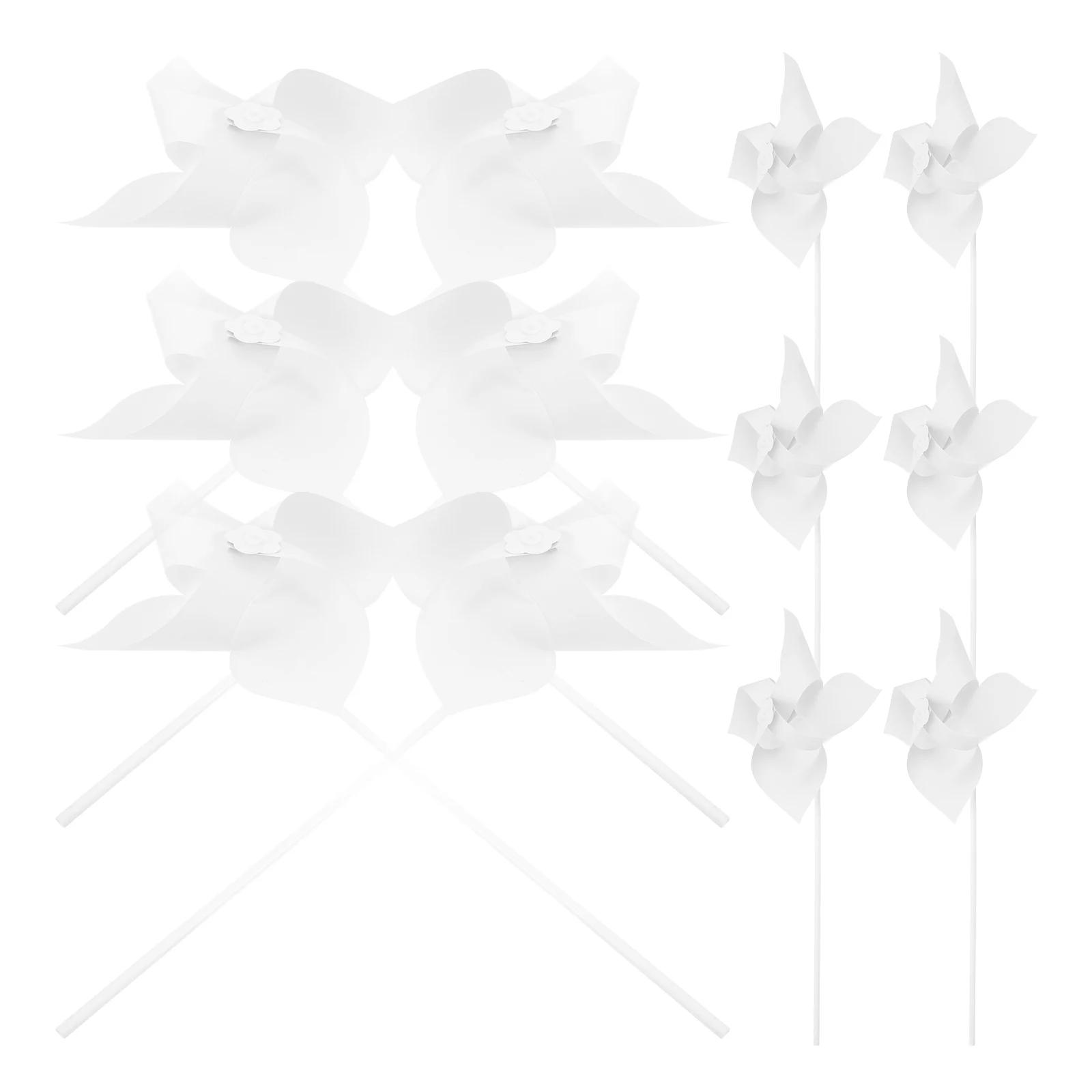 

12 Pcs Painting 400g White Sublimation Blank Card Kids Craft Garden Decoration Outdoor Toy Spinners